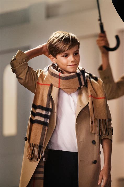 burberry commercial beckham|Romeo Beckham stars in Burberry's first Christmas .